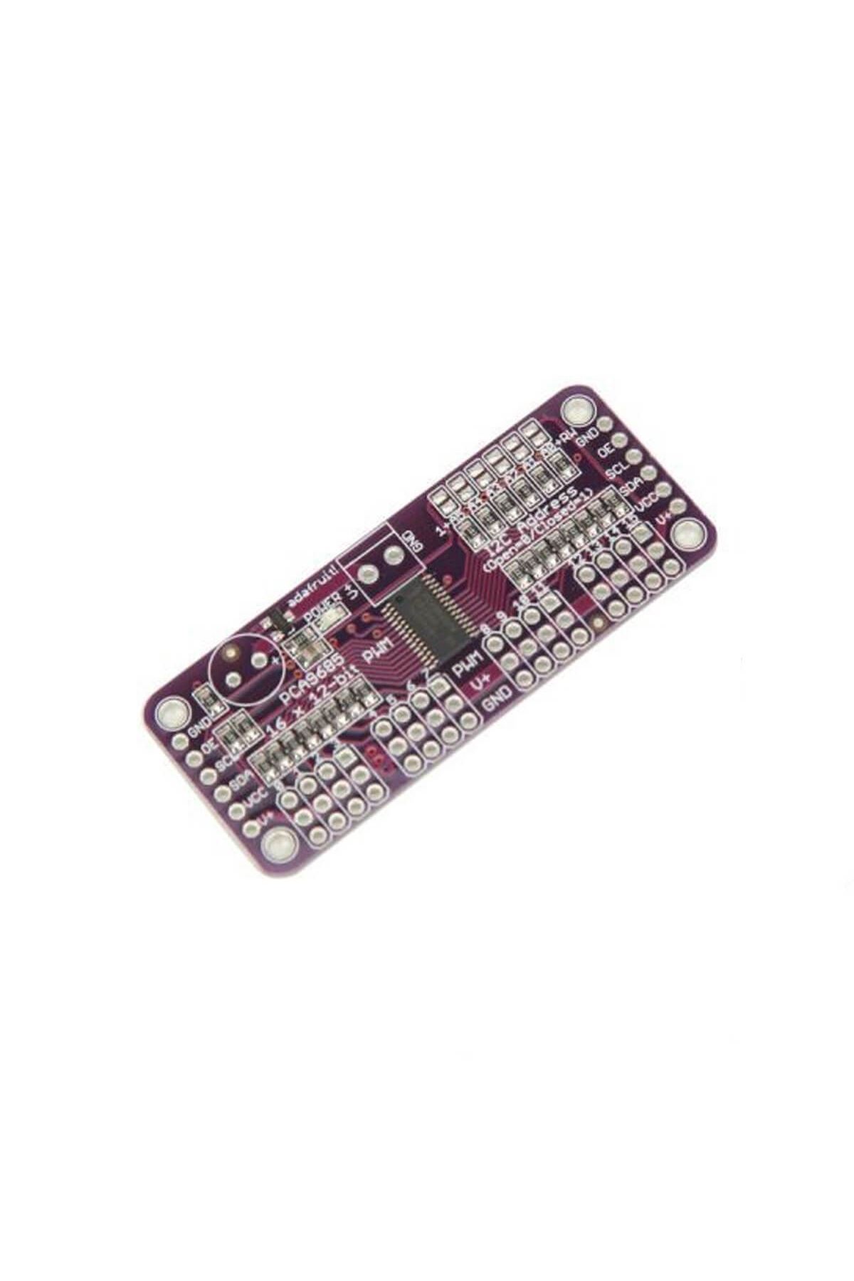 Arduino%20PCA9685%2016%20Kanal%20I2C%20PWM/Servo%20Sürücü%20Kartı%20(Klon)