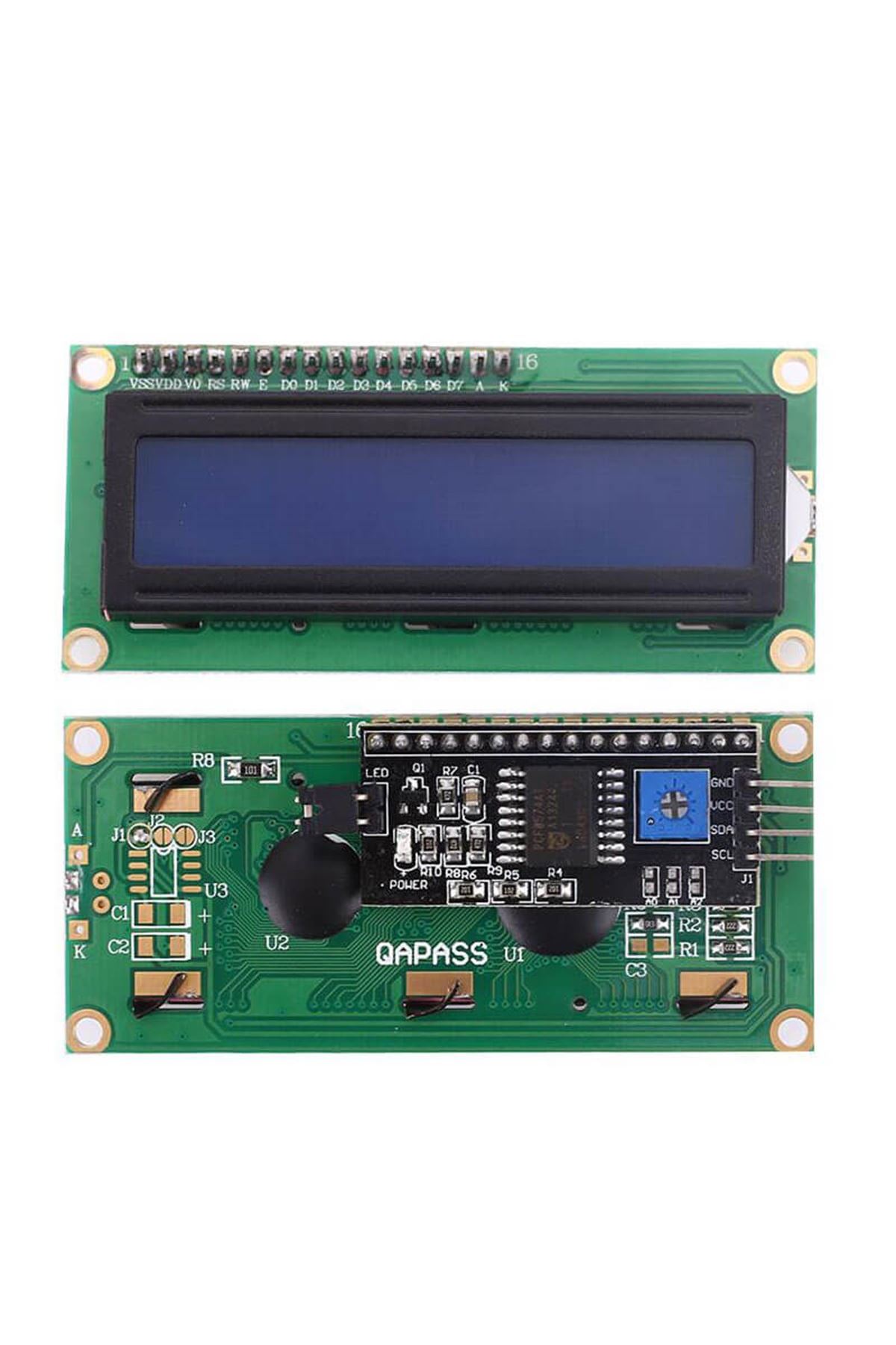 Arduino%202x16%20LCD%20Ekran%20(I2C%20Modüllü)