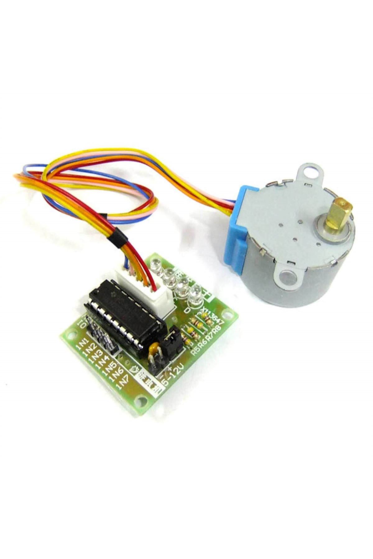 Arduino%2028%20BYJ-48%20Redüktörlü%20Step%20Motor%20ve%20ULN2003A%20Sürücü%20Kartı