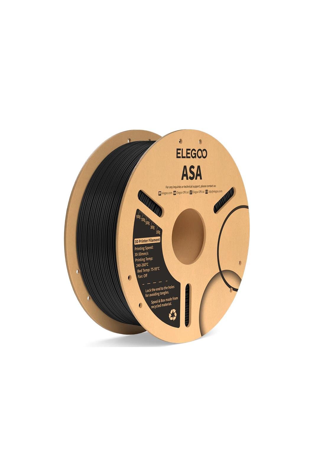 ELEGOO%20ASA%20Filament%20Siyah%201KG