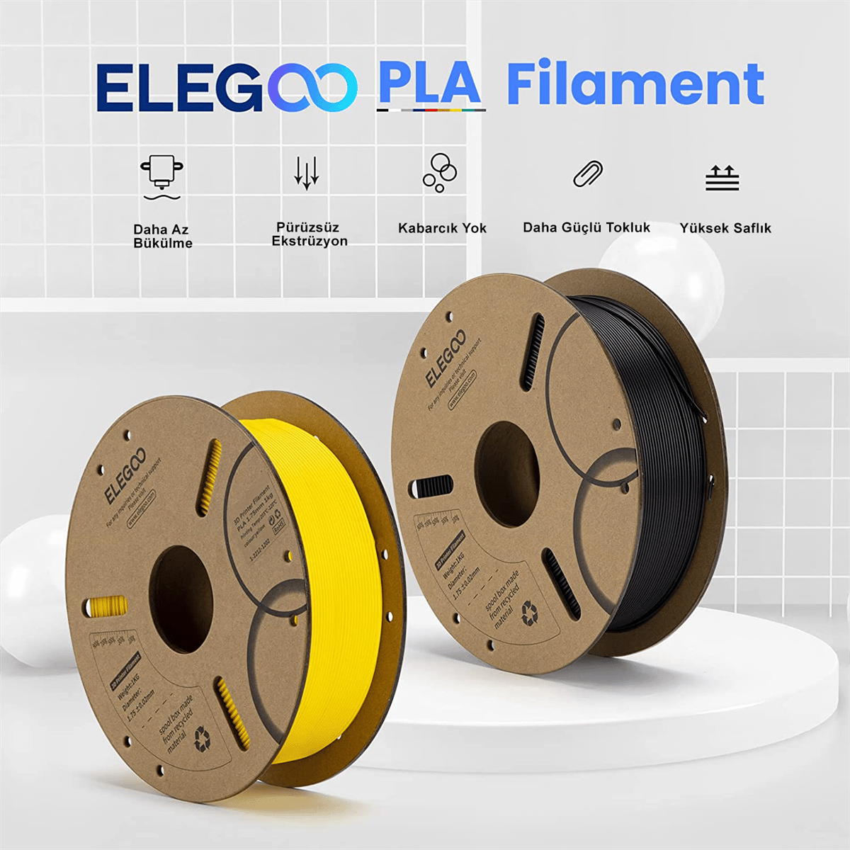 ELEGOO%20PLA%20Filament%20Siyah%201KG