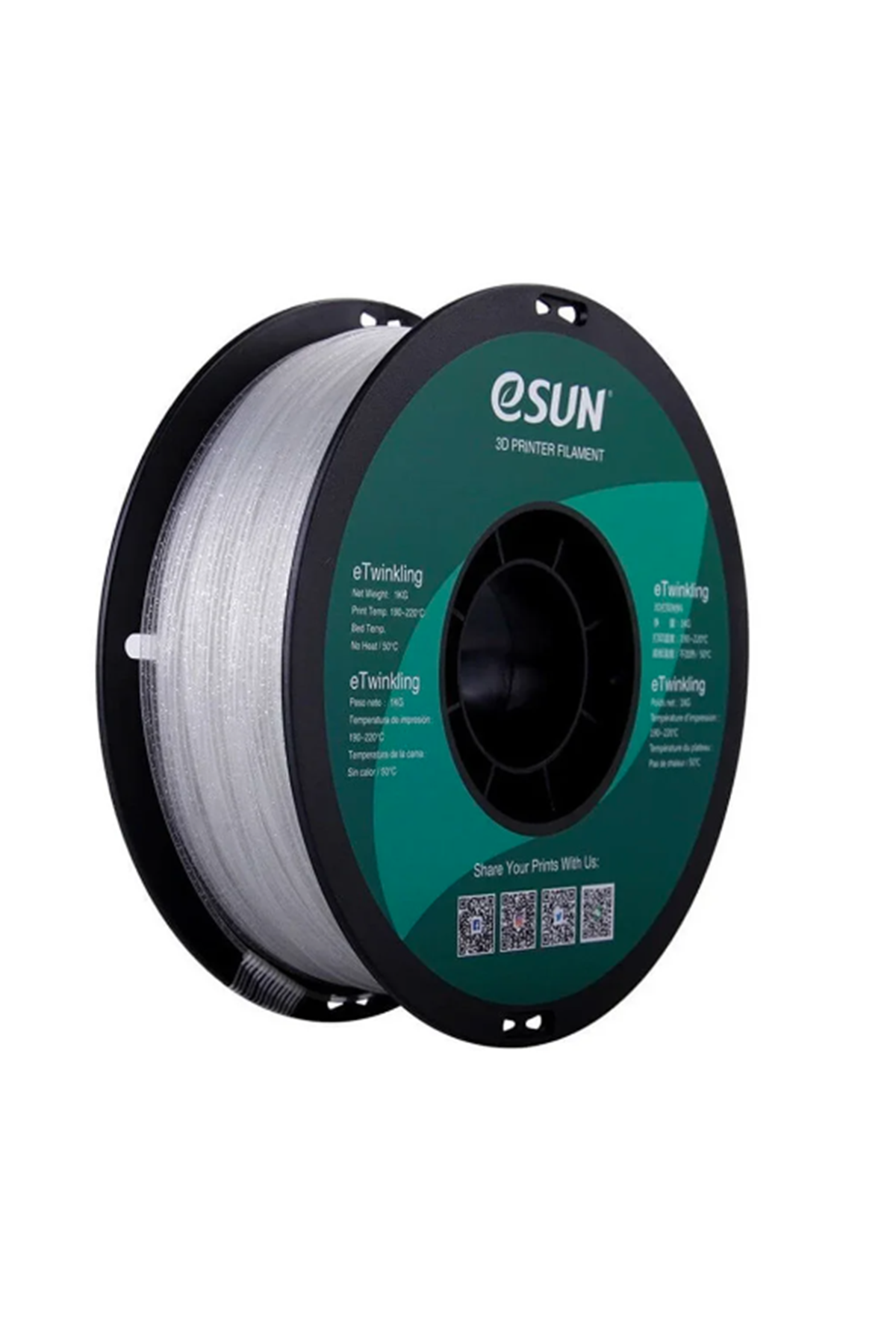 Esun%20eTwinkling%20Filament%20Gümüş