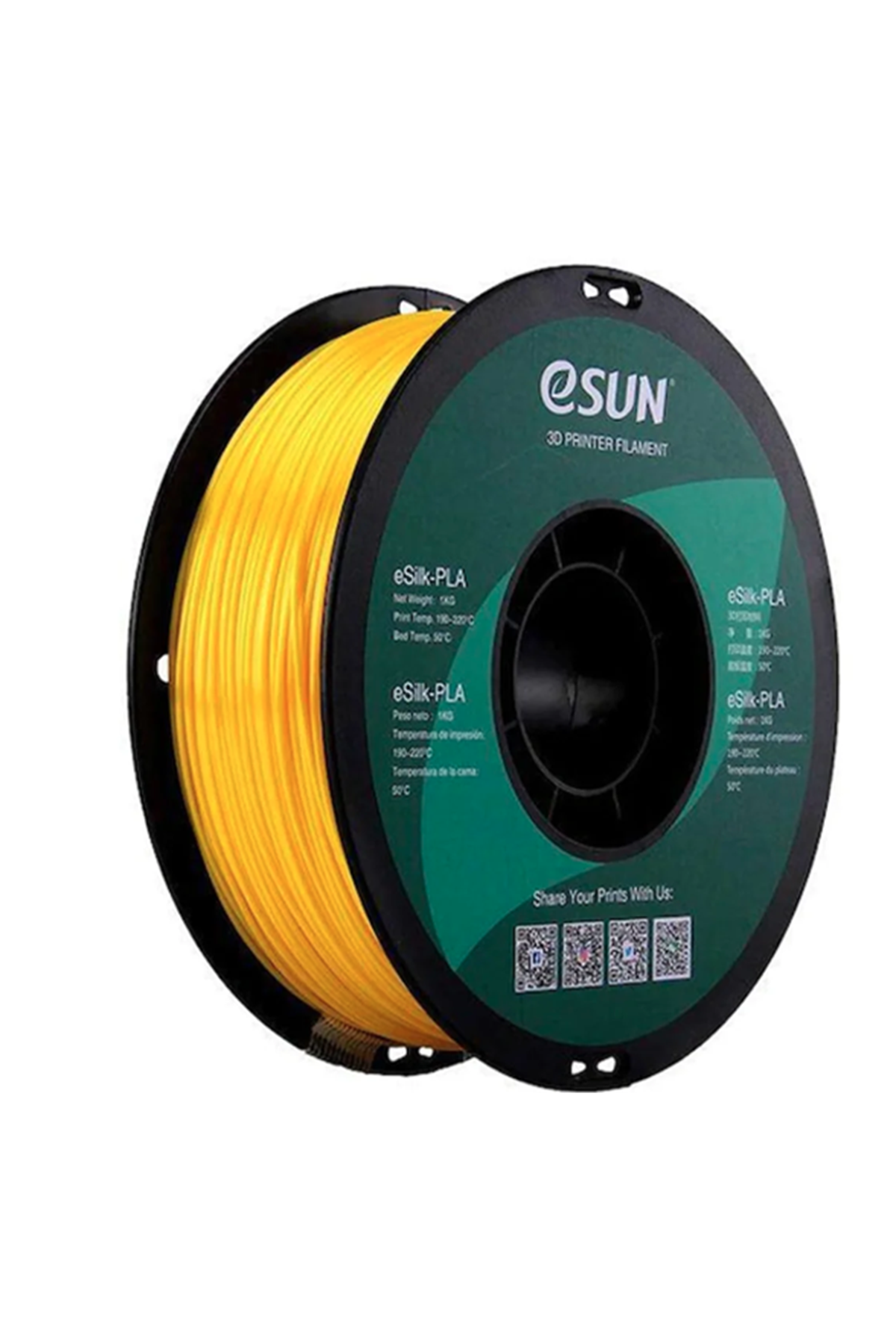 Esun%20eSilk-PLA%20Filament%20Sarı