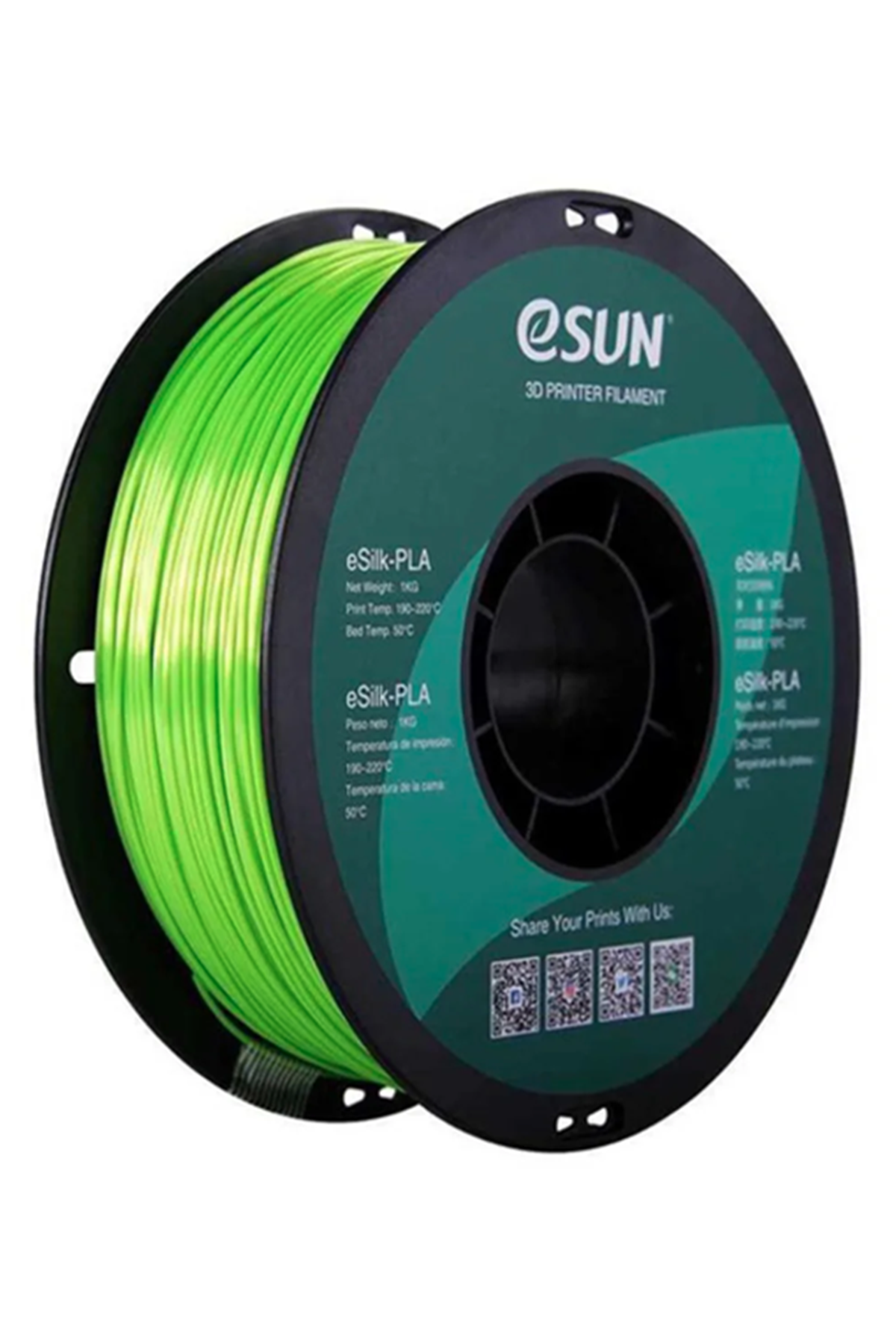 Esun%20eSilk-PLA%20Filament%20Fıstık%20Yeşili