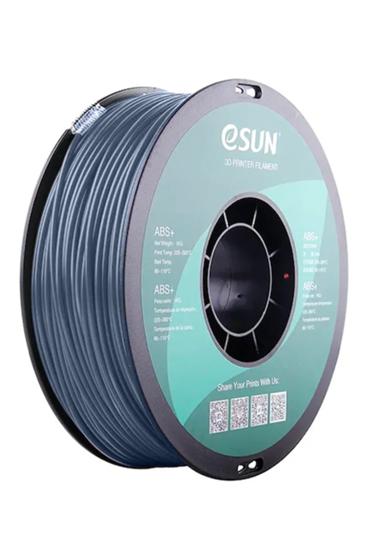 Esun%20ABS+%20Filament%20Gri