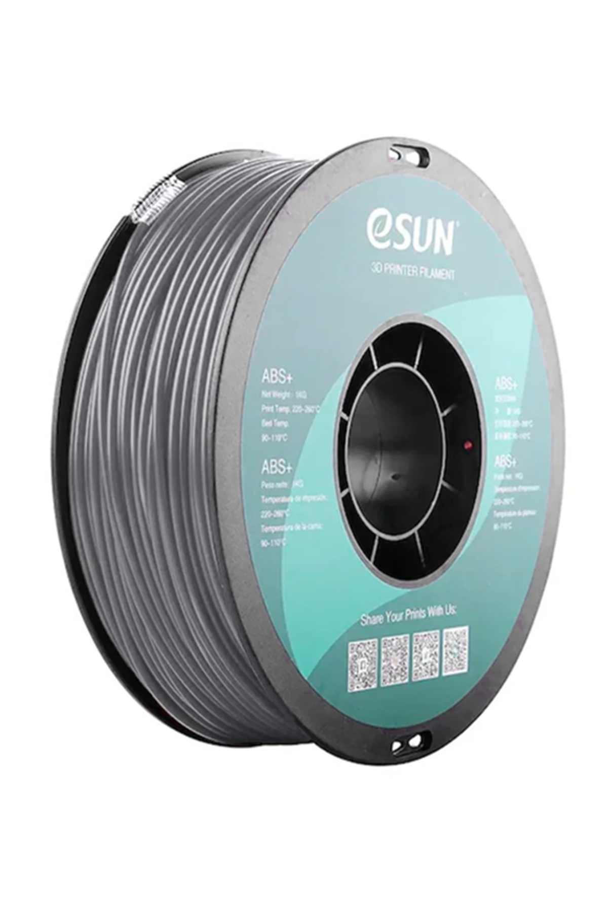 Esun%20ABS+%20Filament%20Gümüş