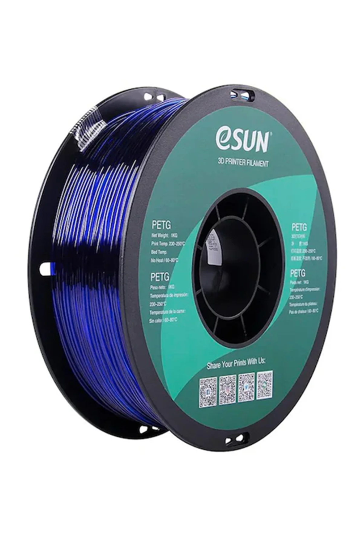 Esun%20PETG%20Filament%20Mavi