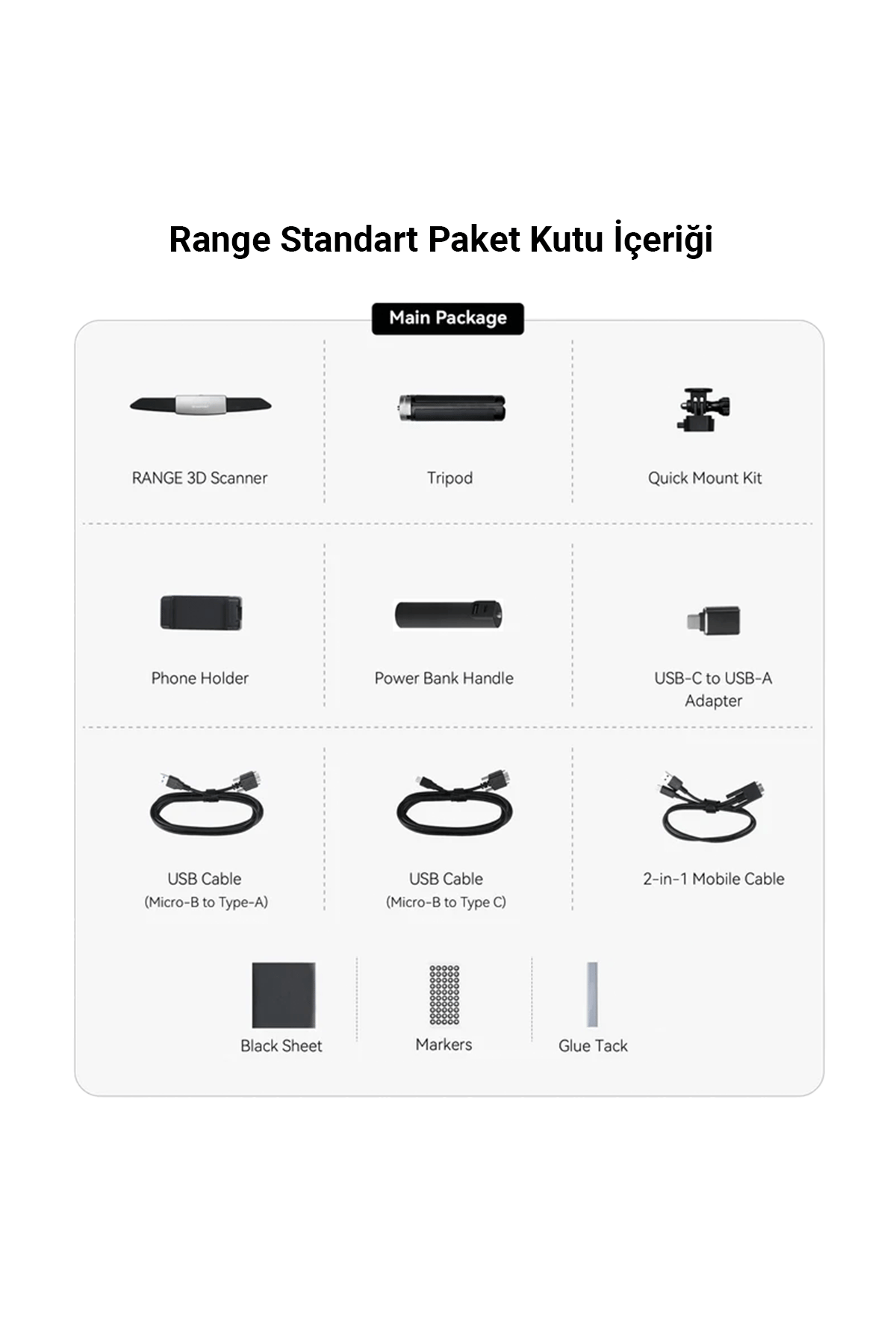 Revopoint%20RANGE%203D%20Tarayıcı%20Standart%20Paket