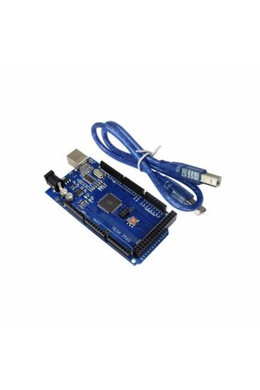 Arduino MEGA 2560 R3 Klon - USB Kablo Hediyeli - (USB Chip CH340)