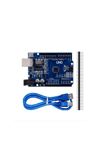 Arduino UNO R3 Klon - USB Kablo Hediyeli - (USB Chip CH340)