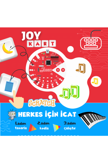 JOY KART - İLETKENLİK KODLAMA SETİ - MAKEY MAKEY