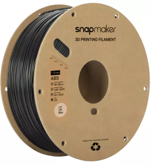 Snapmaker Siyah ABS Filament (1 kg)